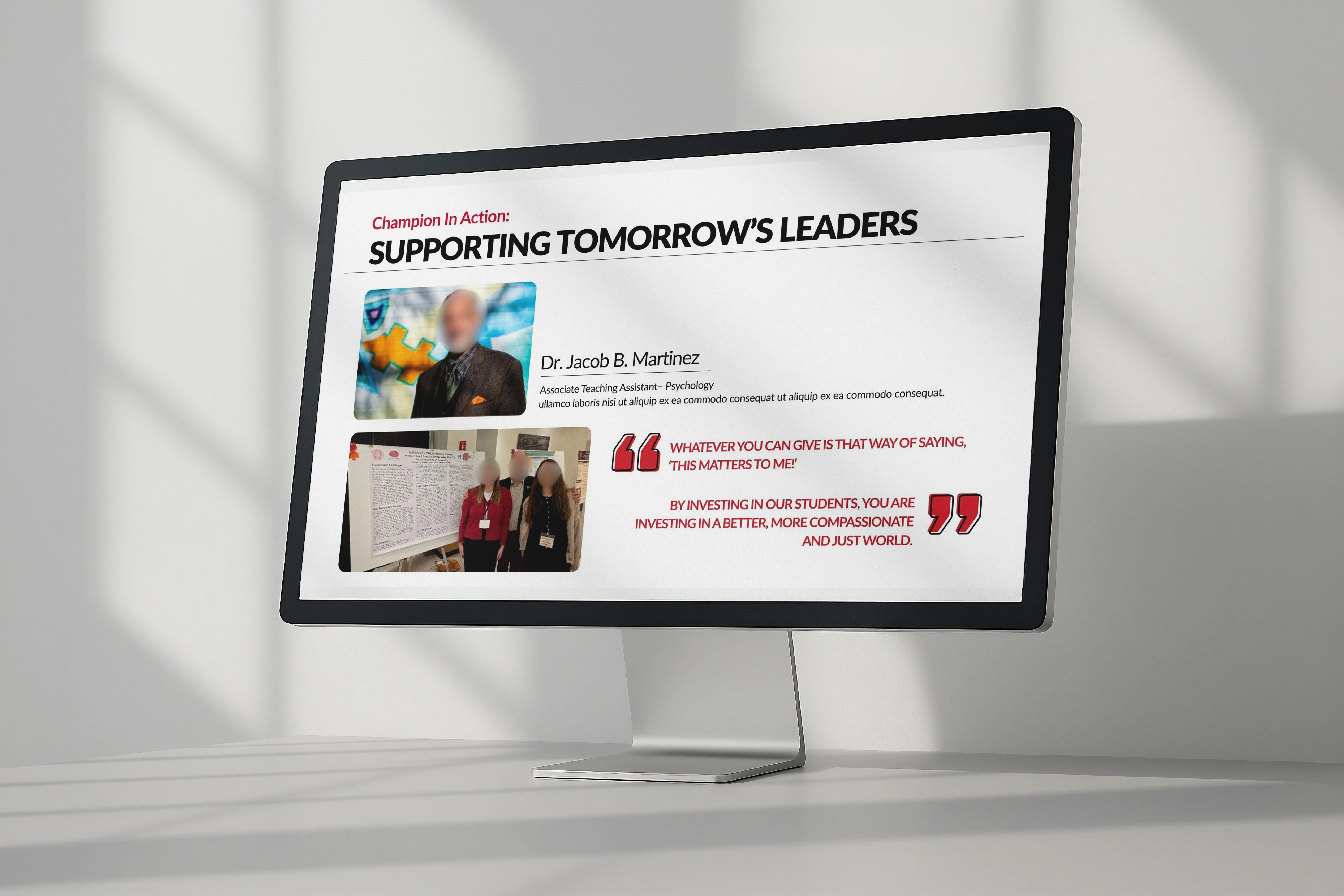 Campaign Champion Presentation — Northeastern University