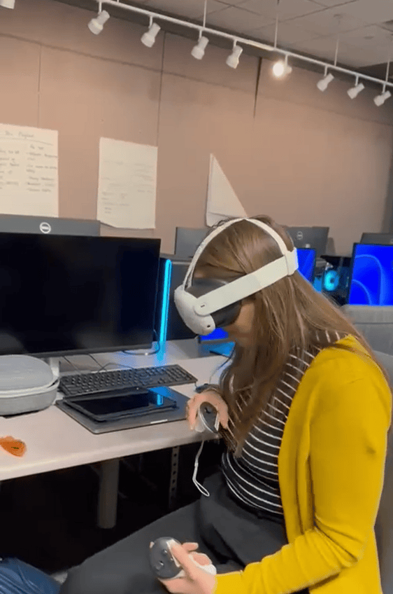 User testing — player 1